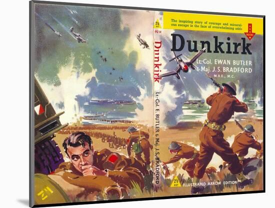 Book Cover for 'Dunkirk'-Laurence Fish-Mounted Giclee Print