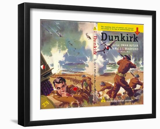 Book Cover for 'Dunkirk'-Laurence Fish-Framed Giclee Print
