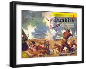 Book Cover for 'Dunkirk'-Laurence Fish-Framed Giclee Print
