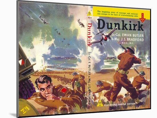 Book Cover for 'Dunkirk'-Laurence Fish-Mounted Giclee Print