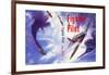 Book Cover for 'Fighter Pilot', 1955-Laurence Fish-Framed Giclee Print