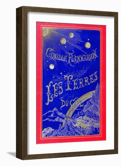 Book Cover for "Les Terres Du Ciel" Written by Camille Flammarion 1877-null-Framed Giclee Print