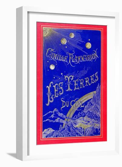 Book Cover for "Les Terres Du Ciel" Written by Camille Flammarion 1877-null-Framed Giclee Print