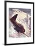 Book Cover for 'The Divine Wind', 1950s-Laurence Fish-Framed Premium Giclee Print