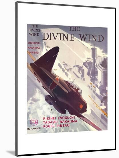 Book Cover for 'The Divine Wind', 1950s-Laurence Fish-Mounted Giclee Print