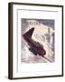 Book Cover for 'The Divine Wind', 1950s-Laurence Fish-Framed Giclee Print