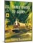 Book Cover for 'Three Rivers to Glory', 1957-Laurence Fish-Mounted Giclee Print