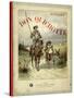 Book Cover of 'Don Quichotte' (Don Quixote)-Jules David-Stretched Canvas