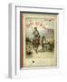 Book Cover of 'Don Quichotte' (Don Quixote)-Jules David-Framed Art Print
