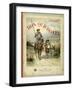 Book Cover of 'Don Quichotte' (Don Quixote)-Jules David-Framed Art Print