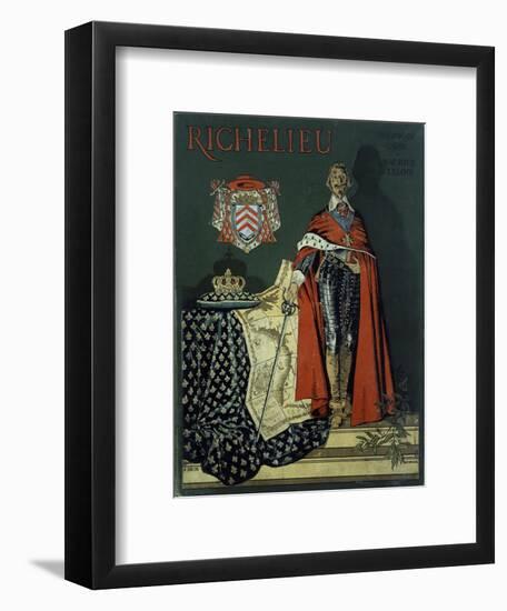 Book Cover 'Richelieu'-Maurice Leloir-Framed Art Print