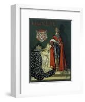 Book Cover 'Richelieu'-Maurice Leloir-Framed Art Print