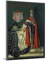 Book Cover 'Richelieu'-Maurice Leloir-Mounted Art Print