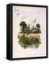 Book Illustration - June-Frederick Hines-Framed Stretched Canvas