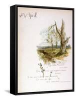 Book Illustration - March-Frederick Hines-Framed Stretched Canvas