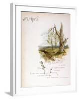 Book Illustration - March-Frederick Hines-Framed Art Print