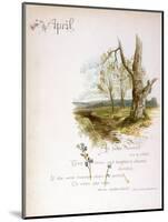 Book Illustration - March-Frederick Hines-Mounted Art Print