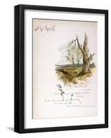 Book Illustration - March-Frederick Hines-Framed Art Print