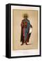 Book Illustration of King Solomon-null-Framed Stretched Canvas