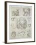 Book Illustration of Monks and Priests Being Tonsured-null-Framed Giclee Print