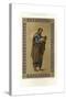 Book Illustration of Saint John the Evangelist-null-Stretched Canvas