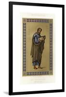 Book Illustration of Saint John the Evangelist-null-Framed Giclee Print