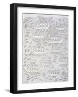 Book Illustration Showing Assyrian Enemies on Ships-null-Framed Giclee Print