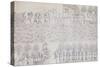 Book Illustration Showing Siege of City on River Banks at Kouyunjik-null-Stretched Canvas