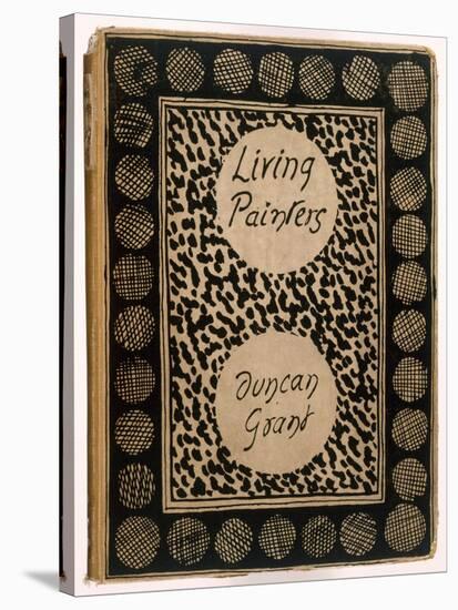 Book Jacket of 'Living Painters' by Duncan Grant, 1923 (Litho)-Roger Eliot Fry-Stretched Canvas