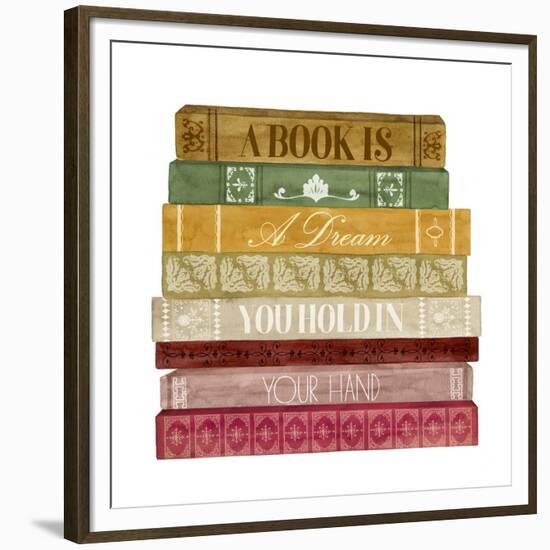 Book Lover I-Grace Popp-Framed Premium Giclee Print