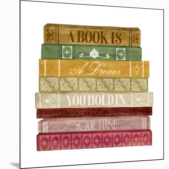 Book Lover I-Grace Popp-Mounted Premium Giclee Print