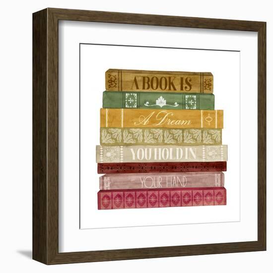 Book Lover I-Grace Popp-Framed Art Print