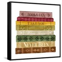 Book Lover II-Grace Popp-Framed Stretched Canvas