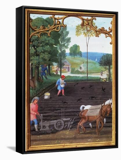 Book Of Hours, C1515-null-Framed Stretched Canvas