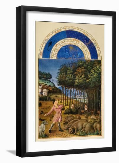 Book of Hours: November-null-Framed Giclee Print