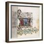 Book of Hours Torriani. Horae Secundum Usum Romanum-null-Framed Giclee Print