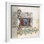 Book of Hours Torriani. Horae Secundum Usum Romanum-null-Framed Giclee Print