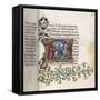 Book of Hours Torriani. Horae Secundum Usum Romanum-null-Framed Stretched Canvas