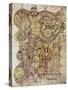 Book of Kells: Christ Page-null-Stretched Canvas