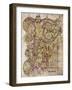 Book of Kells: Christ Page-null-Framed Giclee Print