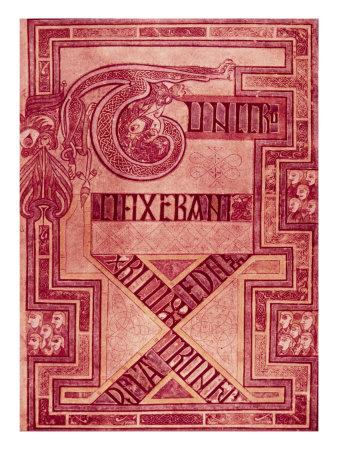 'Book of Kells: T Letters' Giclee Print | AllPosters.com