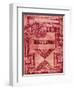 Book of Kells: T Letters-null-Framed Giclee Print