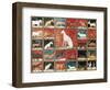 Book of Mammals, Miniature from the Book of the Properties of Things by Jean Cordichon-null-Framed Premium Giclee Print