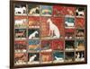 Book of Mammals, Miniature from the Book of the Properties of Things by Jean Cordichon-null-Framed Premium Giclee Print