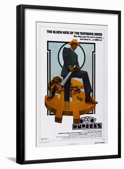Book of Numbers, Raymond St. Jacques, 1973-null-Framed Art Print