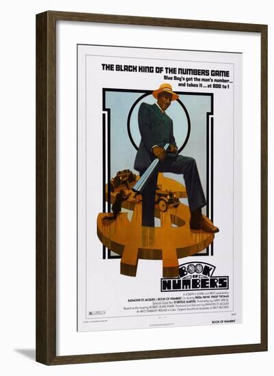 Book of Numbers, Raymond St. Jacques, 1973-null-Framed Art Print