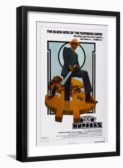 Book of Numbers, Raymond St. Jacques, 1973-null-Framed Art Print