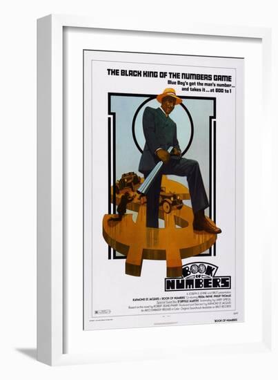 Book of Numbers, Raymond St. Jacques, 1973-null-Framed Art Print