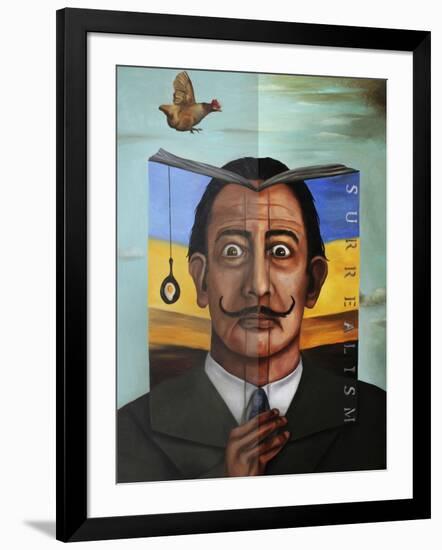 Book of Surrealism-Leah Saulnier-Framed Giclee Print