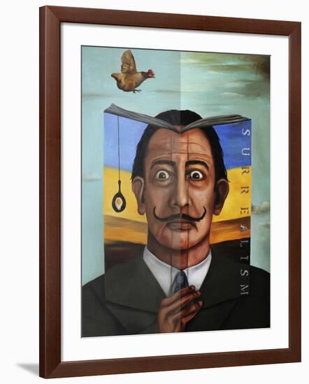 Book of Surrealism-Leah Saulnier-Framed Giclee Print